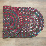 Colonial Mills Heartsfield Braid HR64 Brickyard Rug