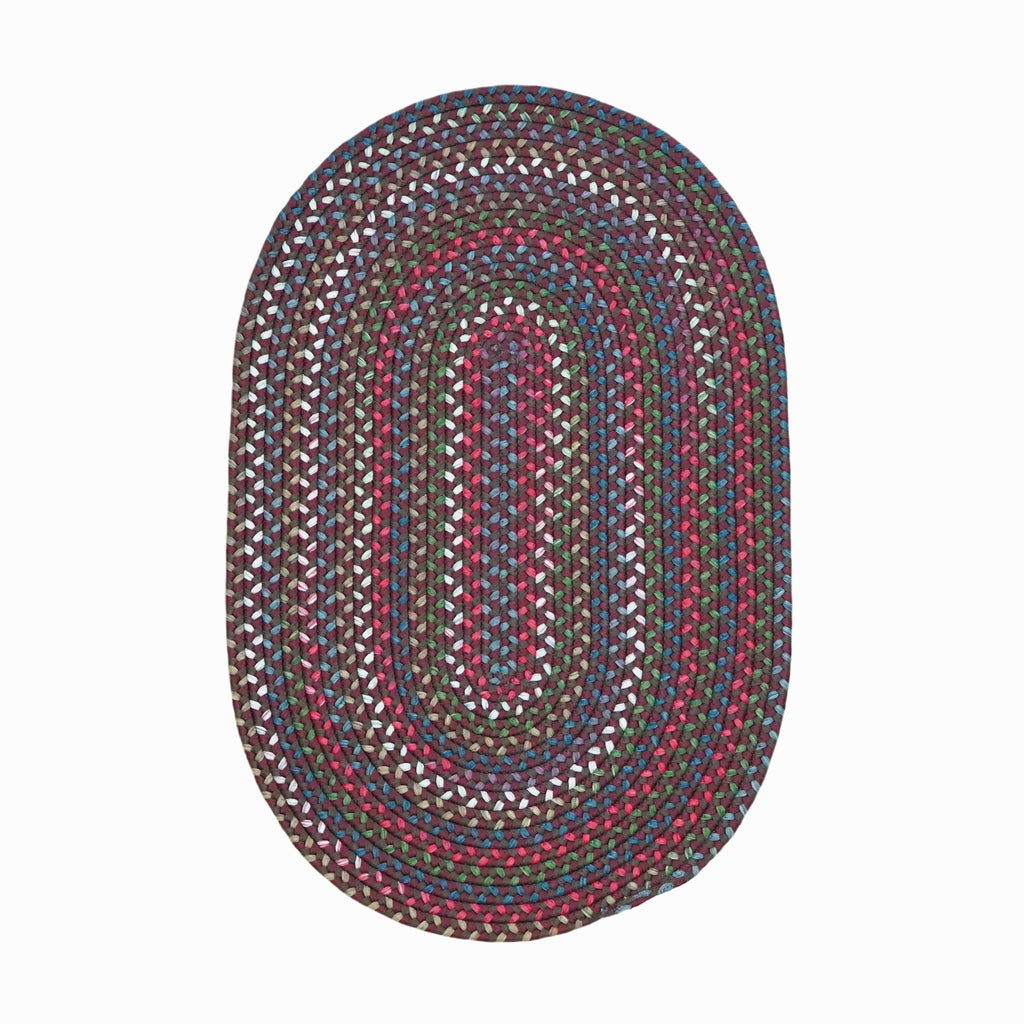 Colonial Mills Heartsfield Braid HR64 Brickyard Rug