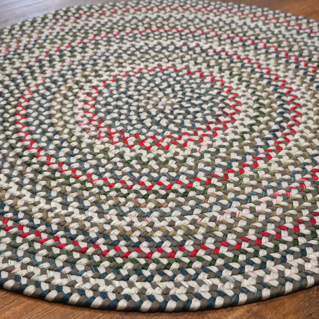 Colonial Mills Heartsfield Braid HR68 Greystone Rug