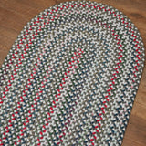 Colonial Mills Heartsfield Braid HR68 Greystone Rug