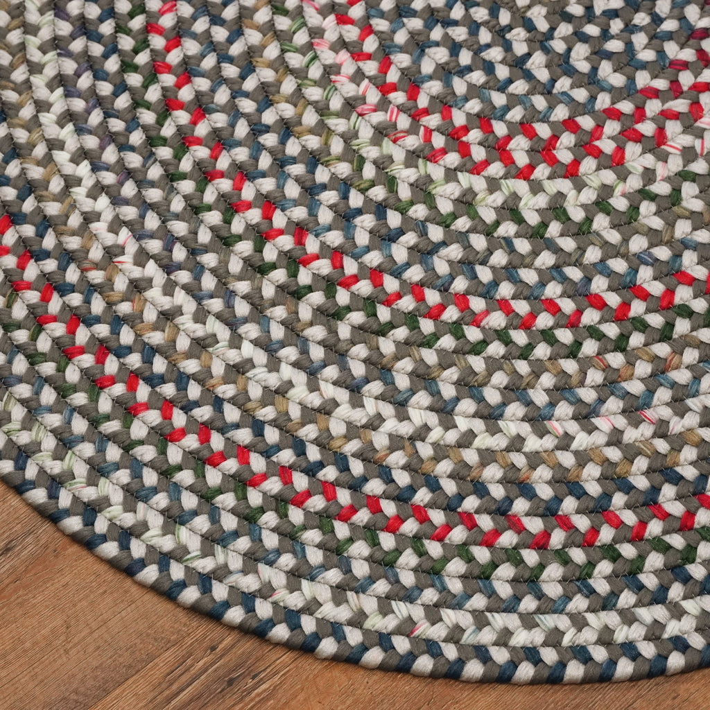 Colonial Mills Heartsfield Braid HR68 Greystone Rug