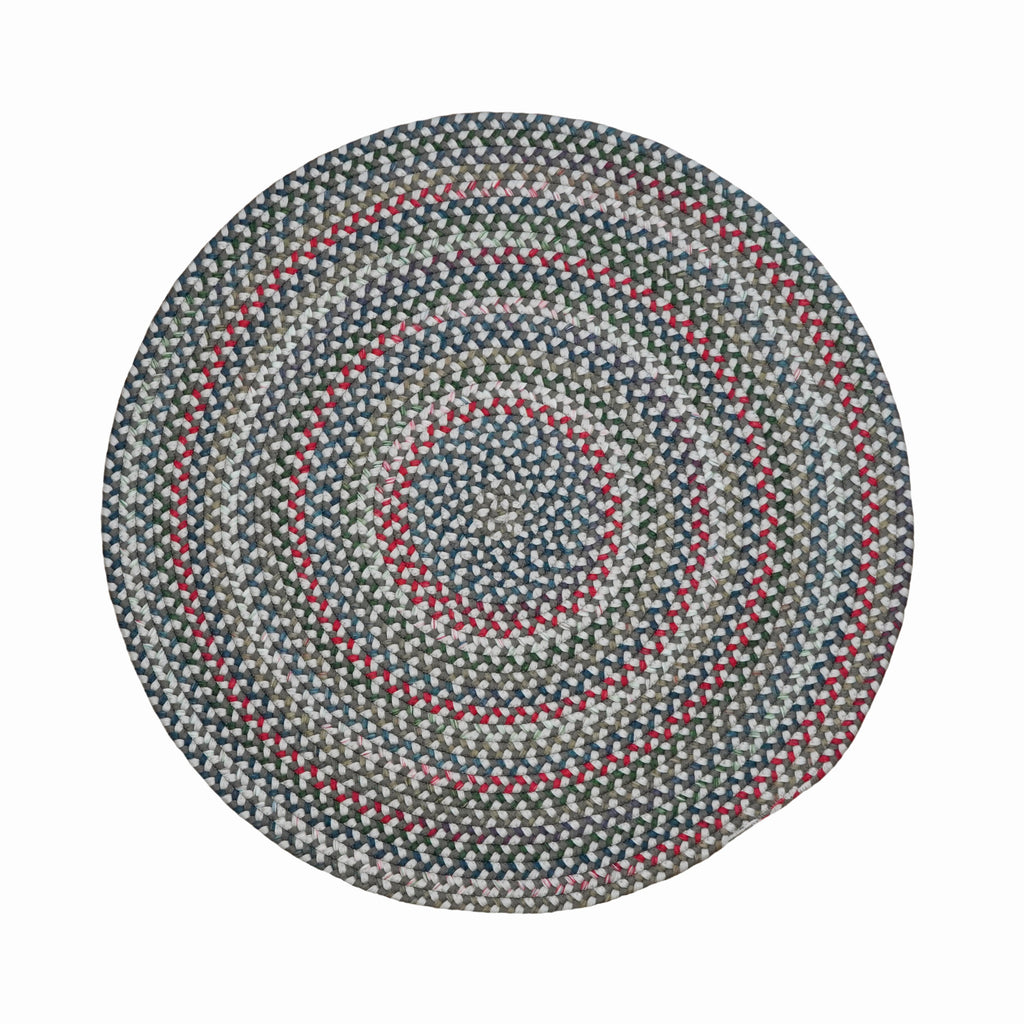 Colonial Mills Heartsfield Braid HR68 Greystone Rug