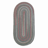 Colonial Mills Heartsfield Braid HR68 Greystone Rug