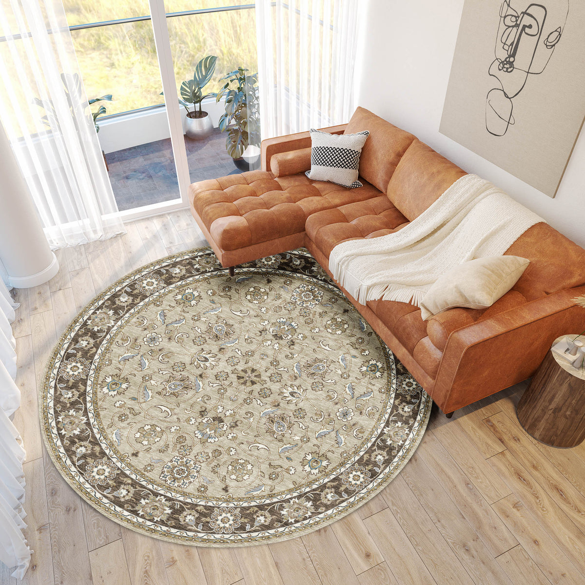 dalyn hatay hy1 beige rug