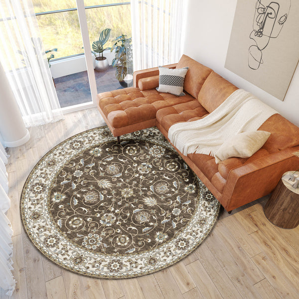 dalyn hatay hy1 chocolate rug