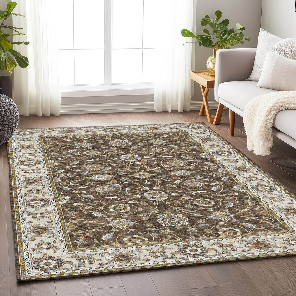 dalyn hatay hy1 chocolate rug