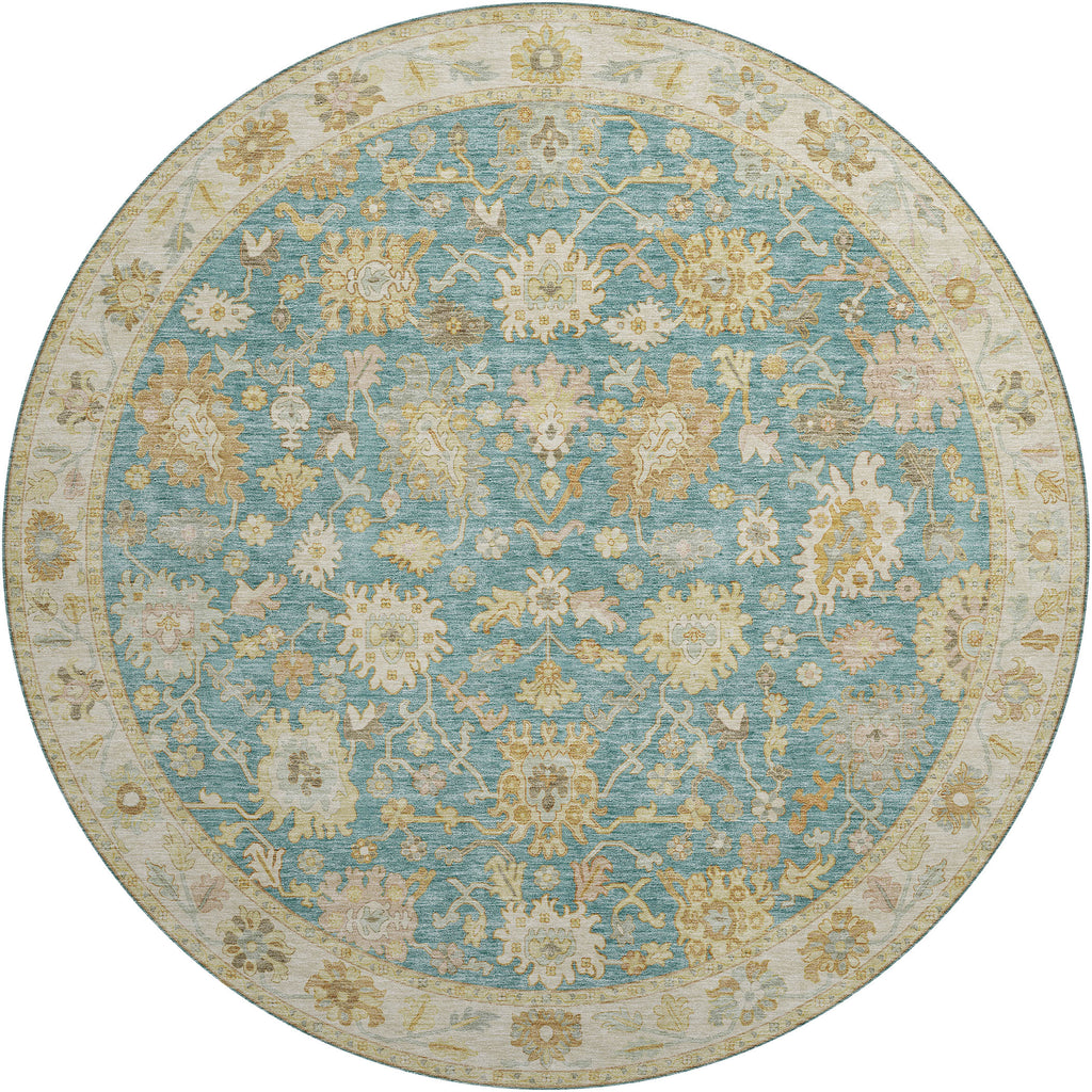 dalyn hatay hy2 teal rug