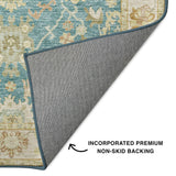 dalyn hatay hy2 teal rug