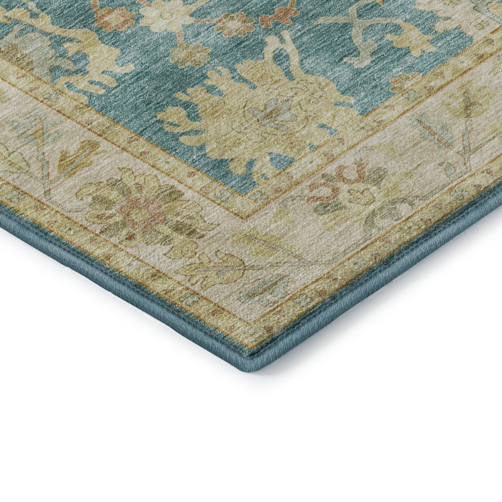 dalyn hatay hy2 teal rug
