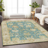 dalyn hatay hy2 teal rug