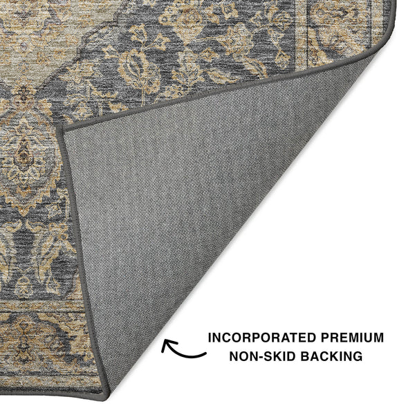dalyn hatay hy3 charcoal rug