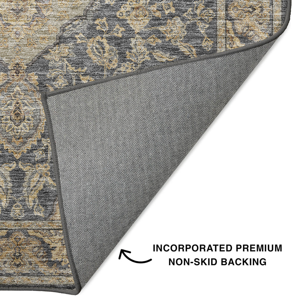dalyn hatay hy3 charcoal rug