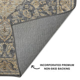dalyn hatay hy3 charcoal rug