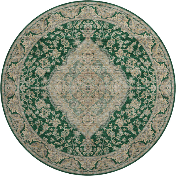 dalyn hatay hy3 emerald rug