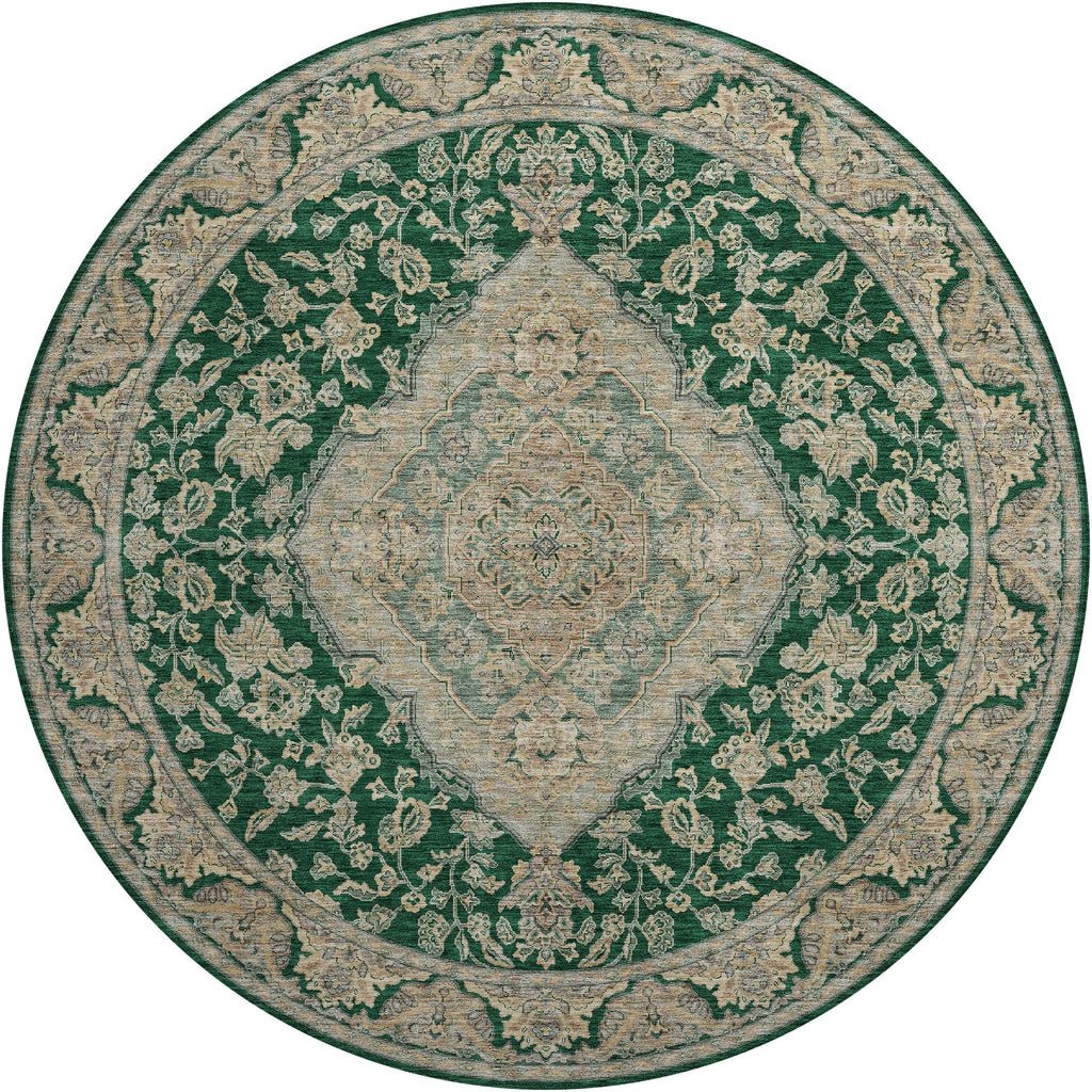 dalyn hatay hy3 emerald rug