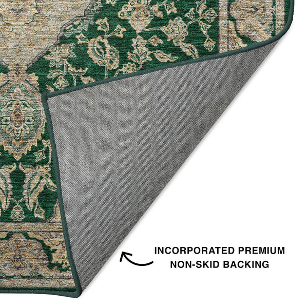 dalyn hatay hy3 emerald rug