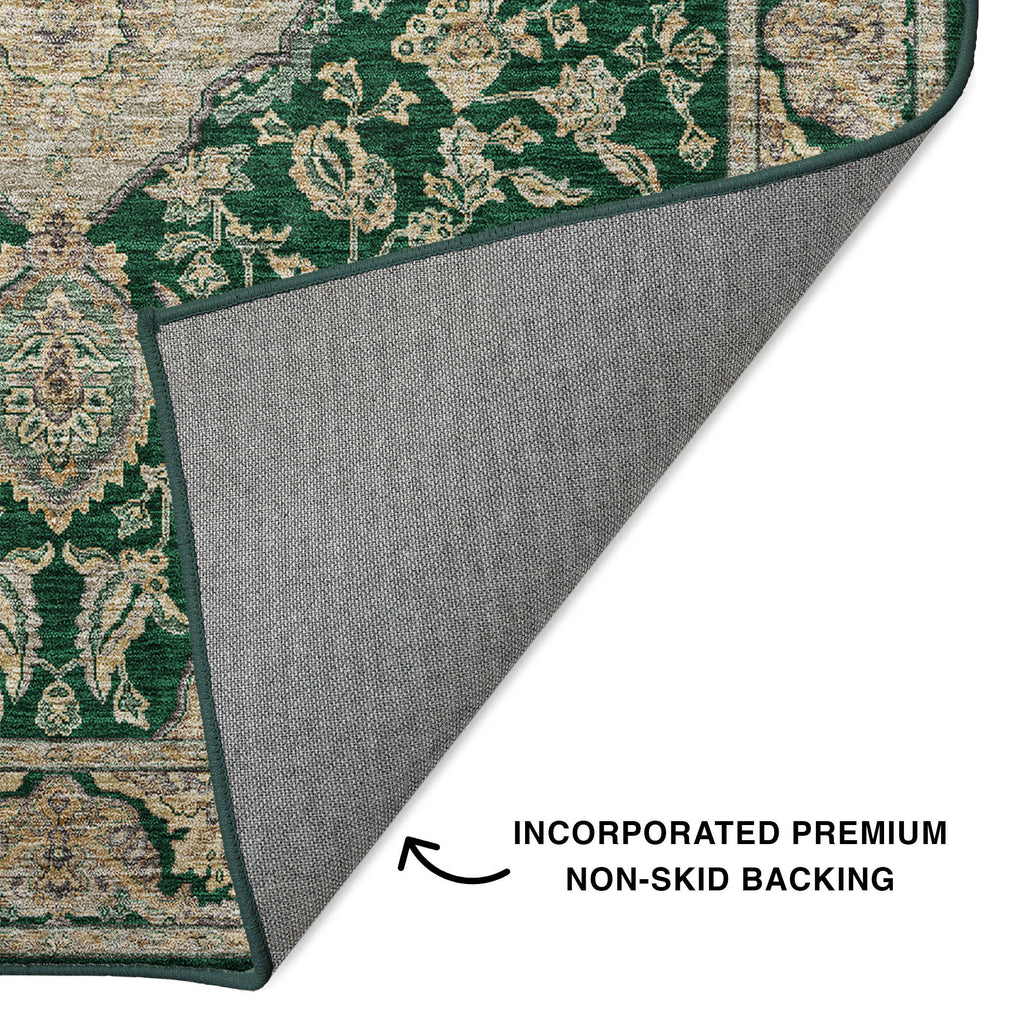 dalyn hatay hy3 emerald rug