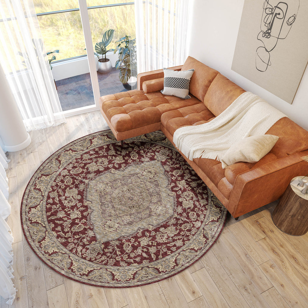 dalyn hatay hy3 garnet rug