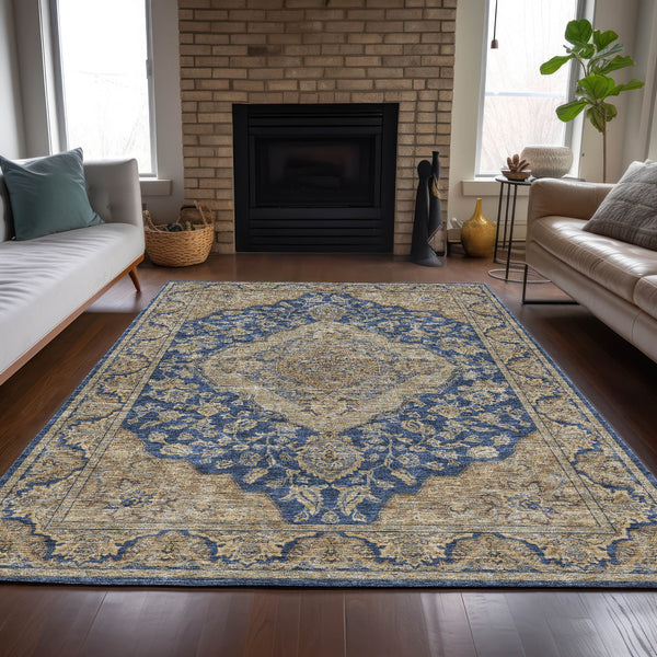 dalyn hatay hy3 navy rug
