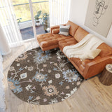 dalyn hatay hy4 chocolate rug