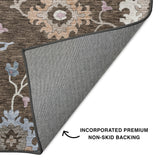 dalyn hatay hy4 chocolate rug