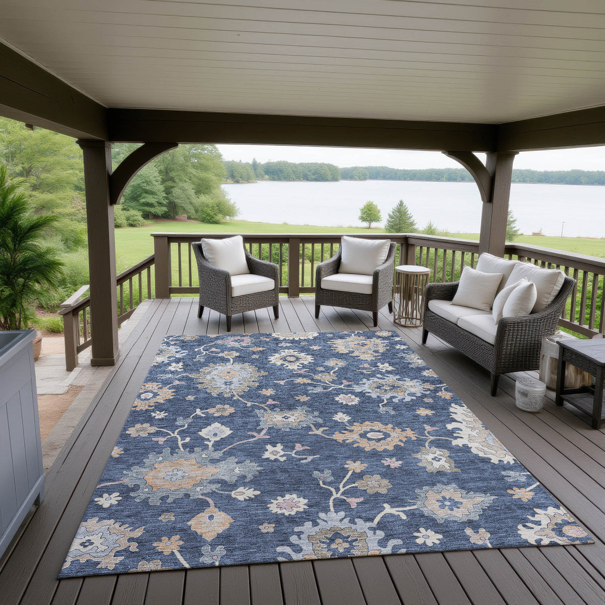dalyn hatay hy4 navy rug