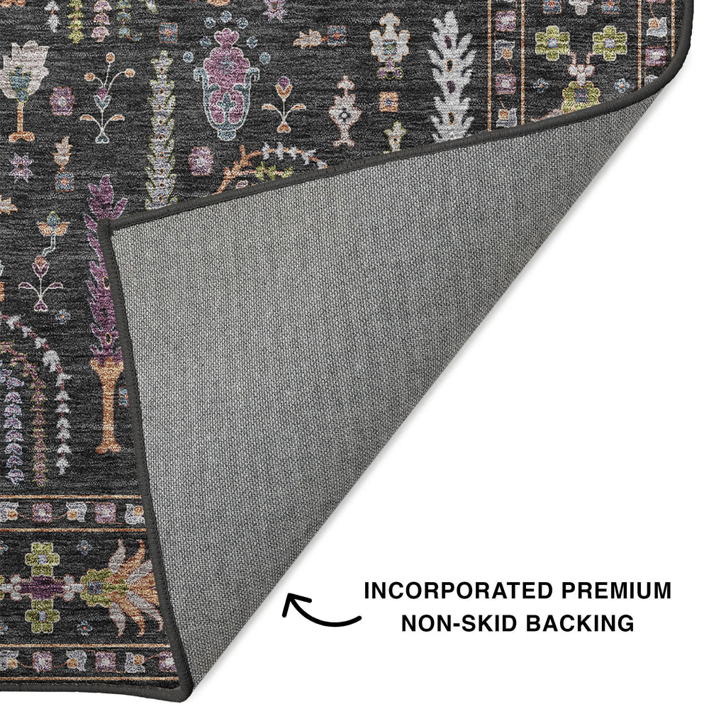 dalyn hatay hy5 black rug