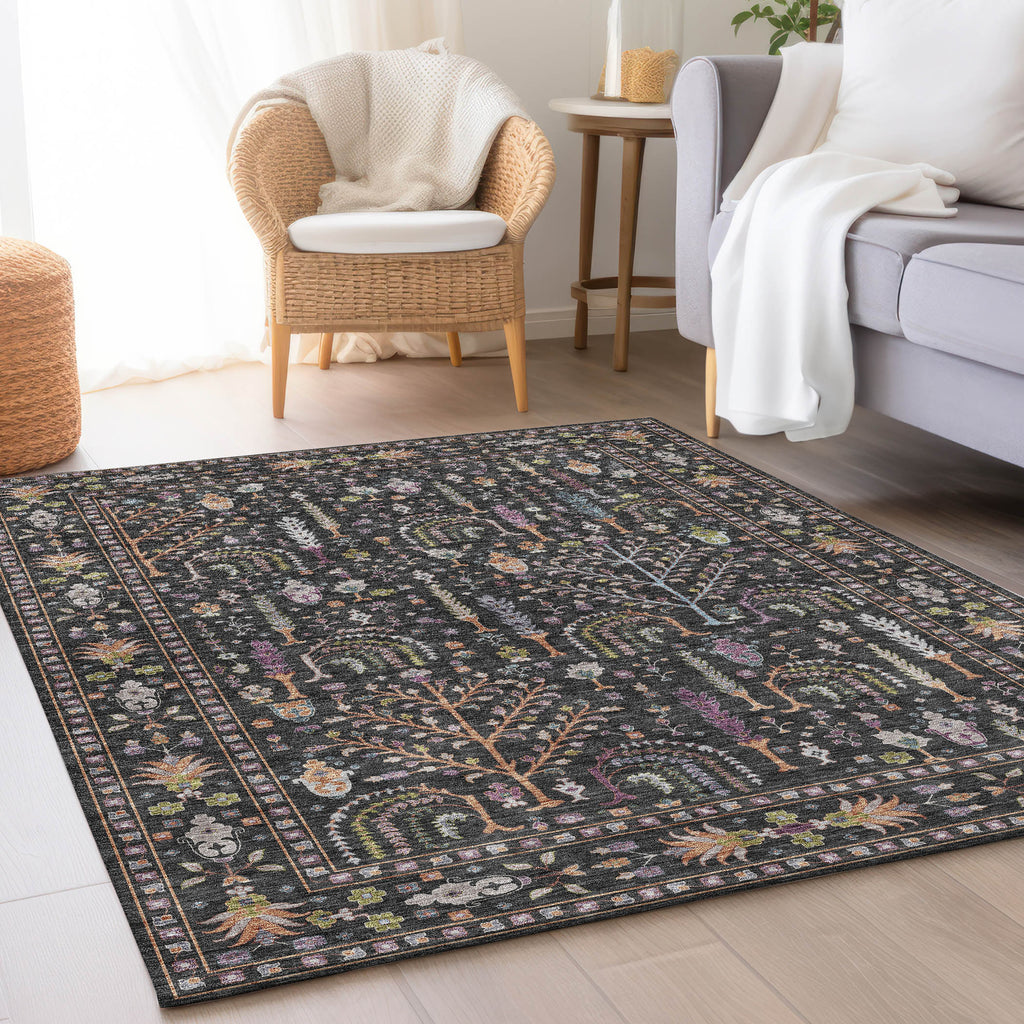dalyn hatay hy5 black rug