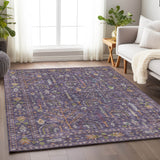 dalyn hatay hy5 eggplant rug