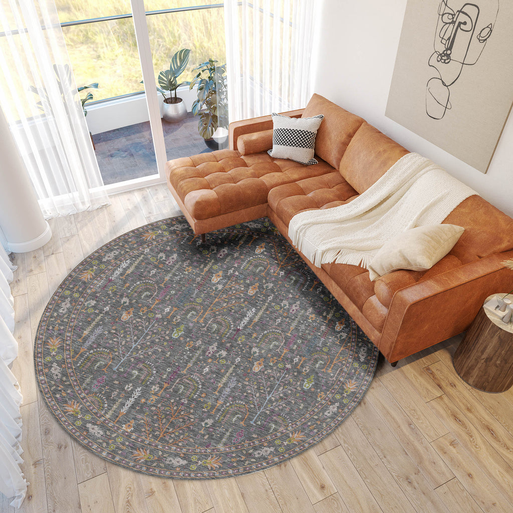 dalyn hatay hy5 gray rug