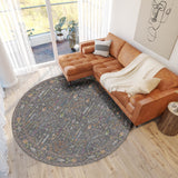 dalyn hatay hy5 gray rug