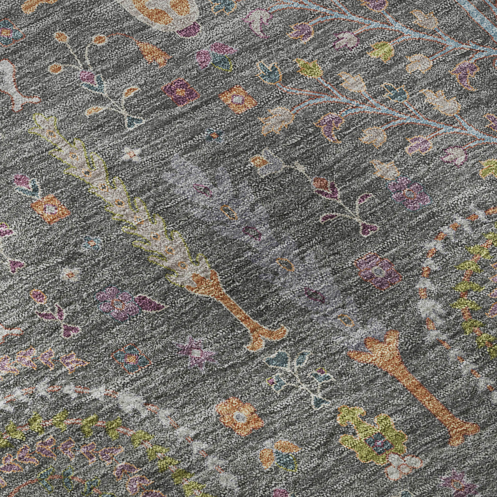 dalyn hatay hy5 gray rug