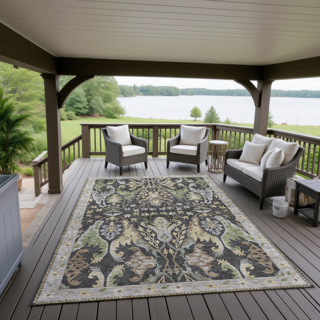 dalyn hatay hy6 black rug