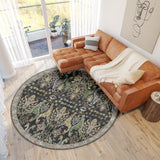 dalyn hatay hy6 black rug
