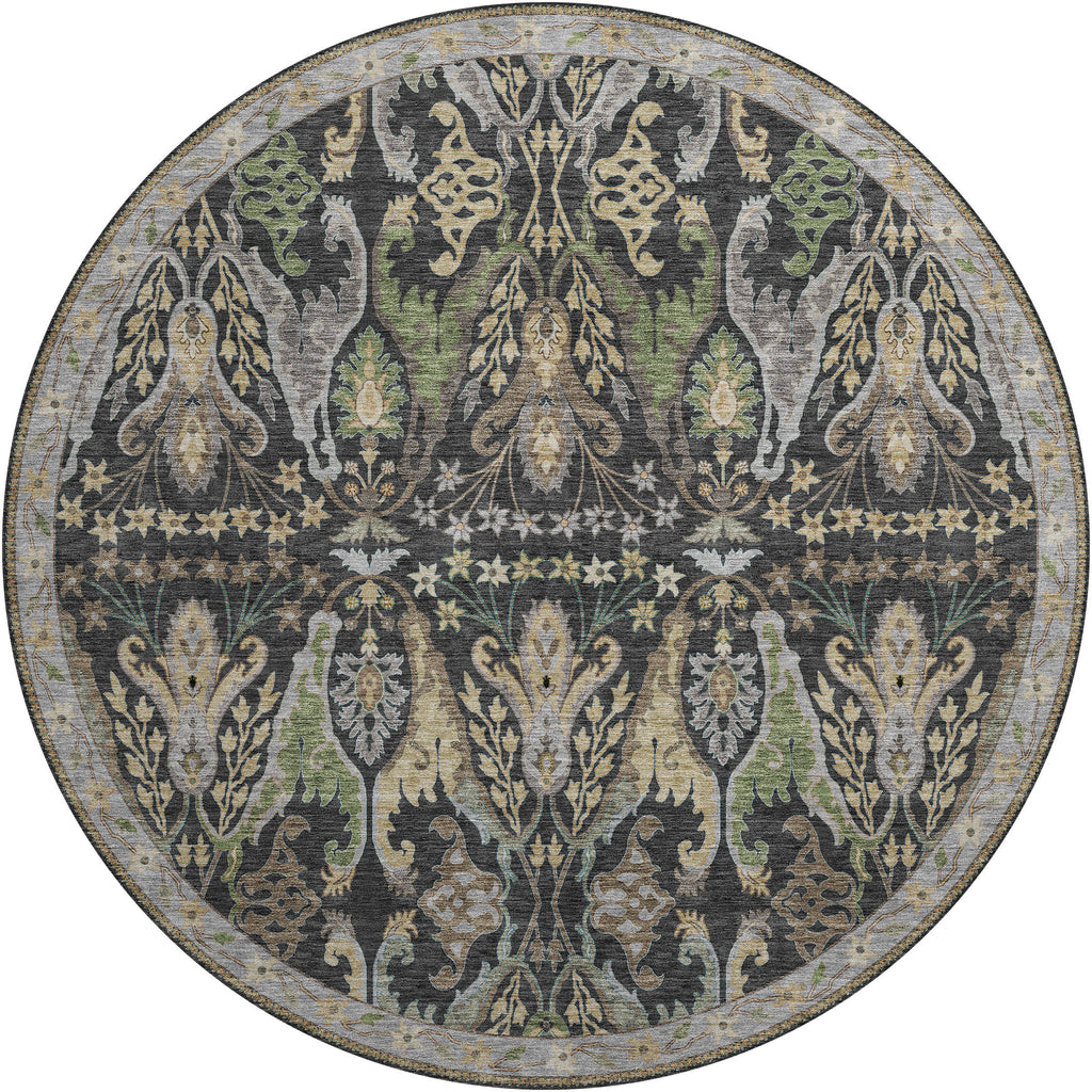 dalyn hatay hy6 black rug