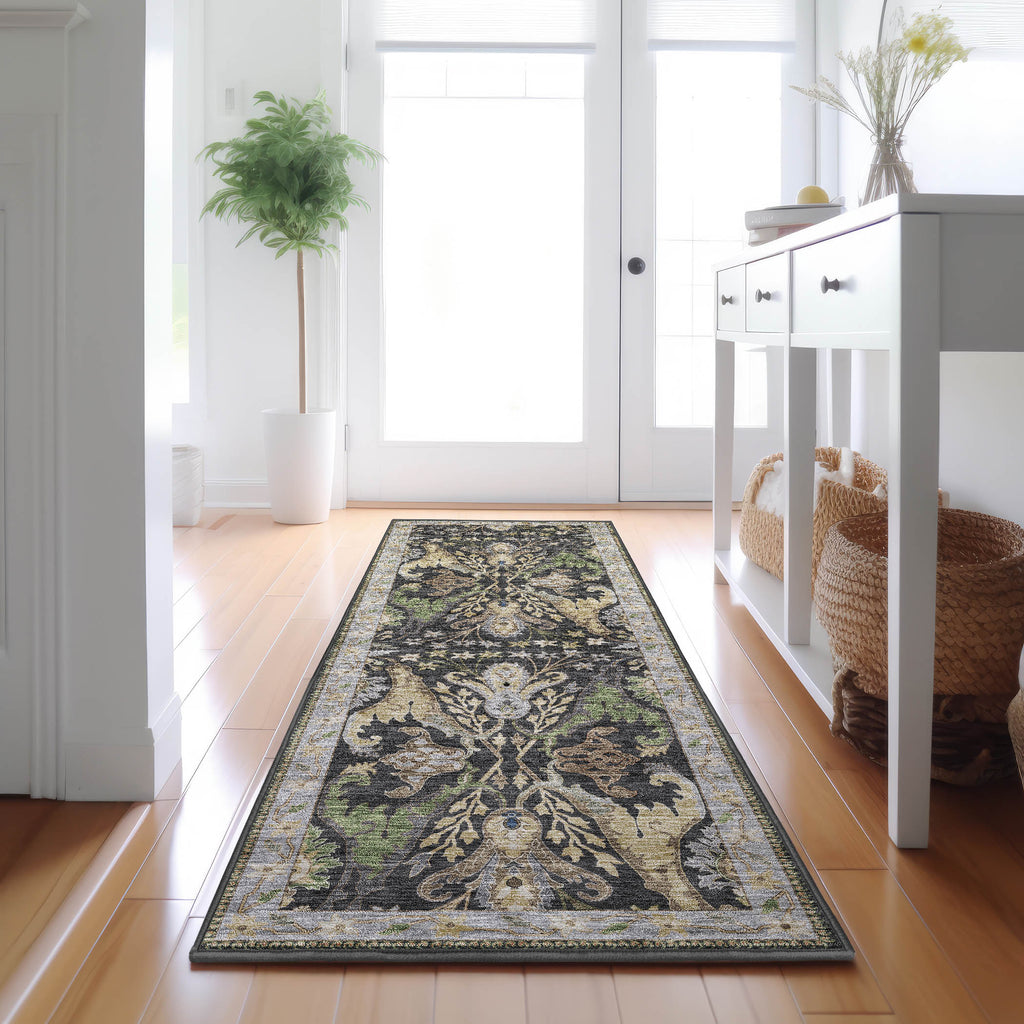 dalyn hatay hy6 black rug
