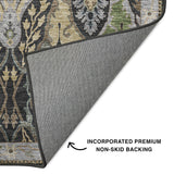 dalyn hatay hy6 black rug