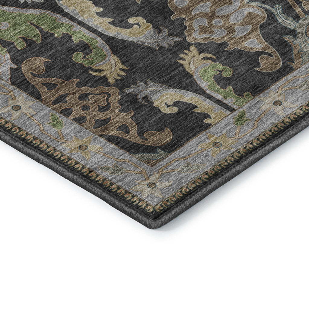 dalyn hatay hy6 black rug