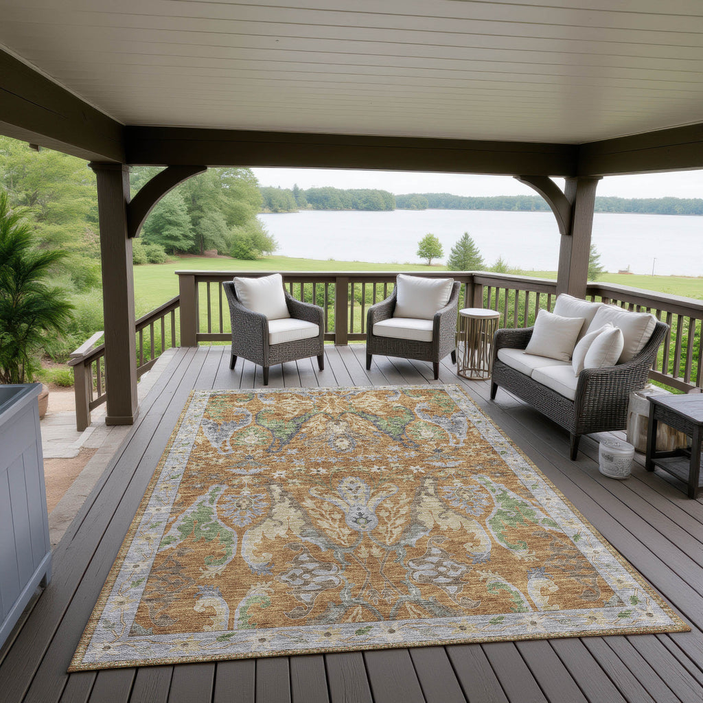 dalyn hatay hy6 copper rug
