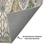 dalyn hatay hy6 ivory rug