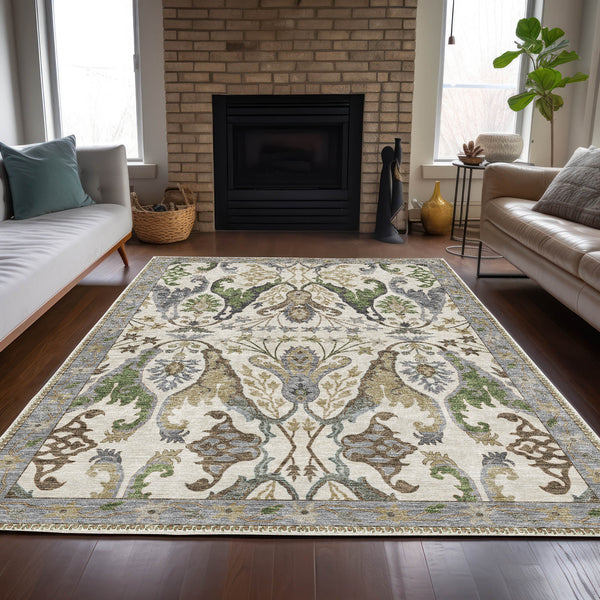 dalyn hatay hy6 ivory rug