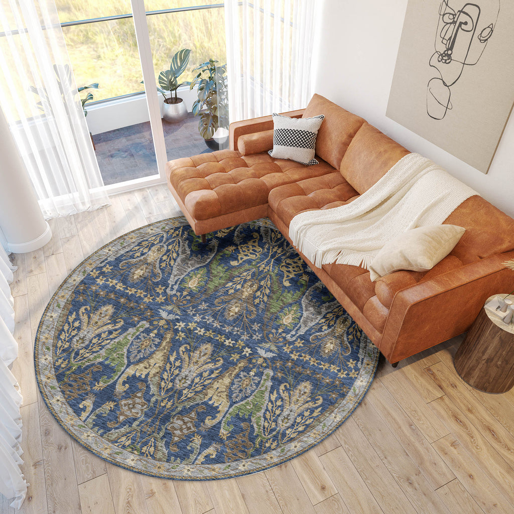 dalyn hatay hy6 navy rug