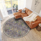 dalyn hatay hy6 purple rug