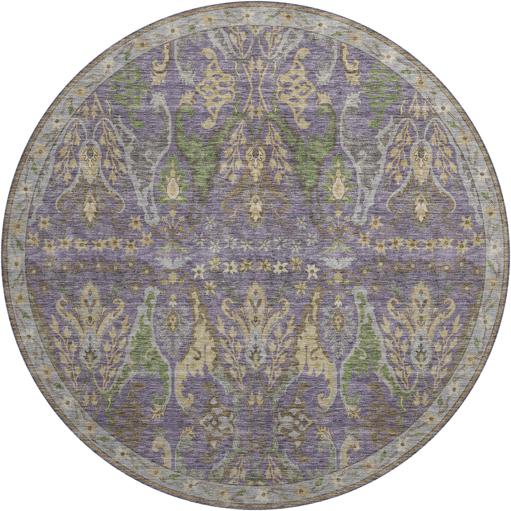 dalyn hatay hy6 purple rug