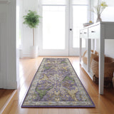 dalyn hatay hy6 purple rug