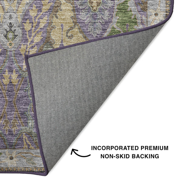 dalyn hatay hy6 purple rug