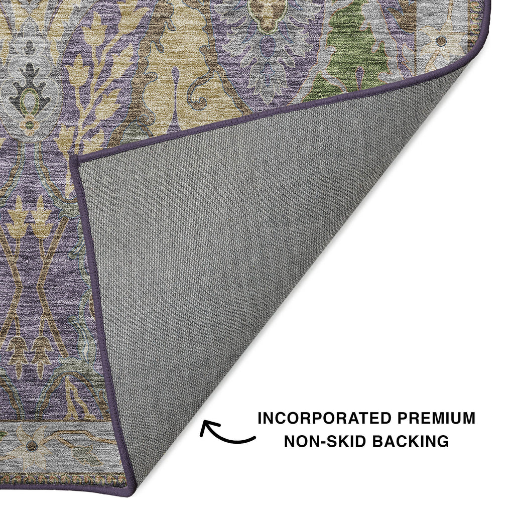 dalyn hatay hy6 purple rug