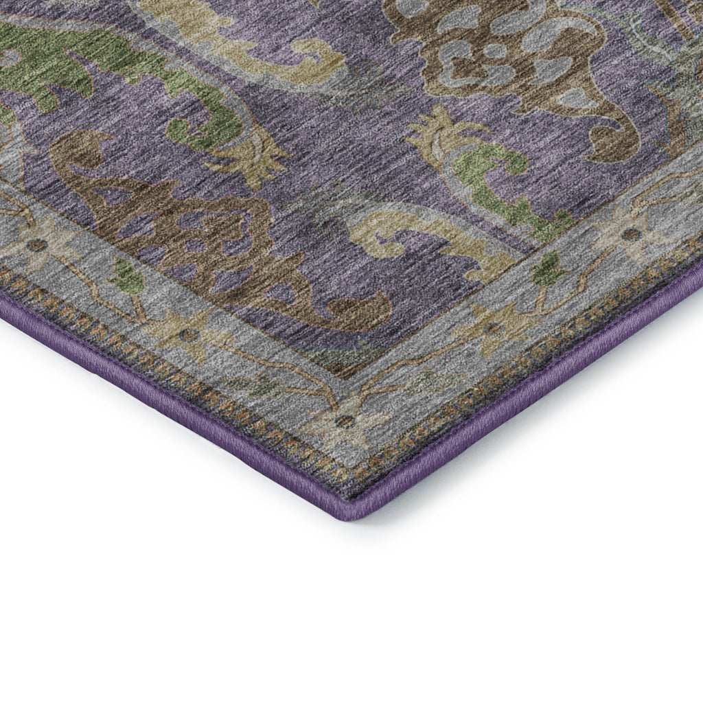 dalyn hatay hy6 purple rug