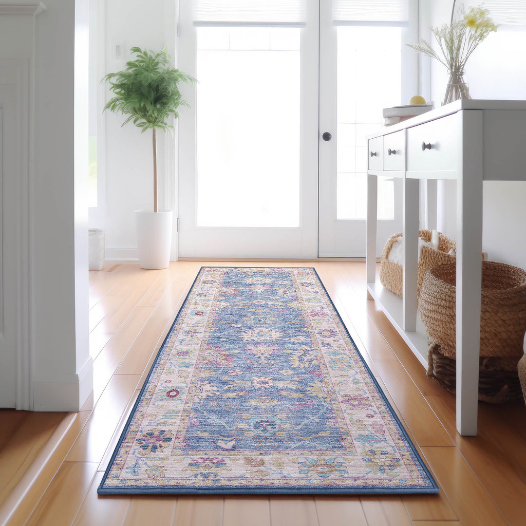 dalyn hatay hy7 blue rug