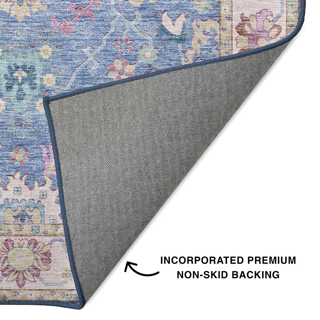 dalyn hatay hy7 blue rug